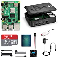 Los mejores  - LABISTS Raspberry Pi 4 Model B Kit de 4 GB con SD de 32GB Clase 10 y 5.1V 3A Tipo C con Interruptor- RPi Barebone con 3…